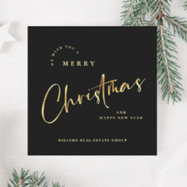 Elegantes Minimalistisches Weihnachts-Corporate Go Feiertagskarte