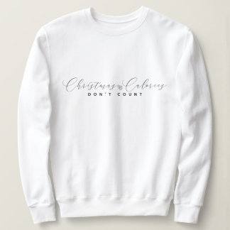 Elegantes Minimalistisches Weihnachts-Sweatshirt Sweatshirt