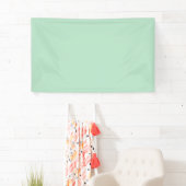 Elegantes Mint Green Event Banner (Insitu)