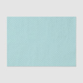 Elegantes Mint Green Light Aqua Aquamarin gepunkte Seidenpapier (Vorderseite)