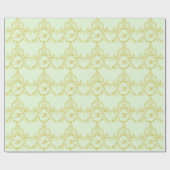 Elegantes mit Filigran geschmücktes Geschenkpapier (Flach)