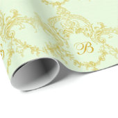 Elegantes mit Filigran geschmücktes Geschenkpapier (Rolleneckpunkt)