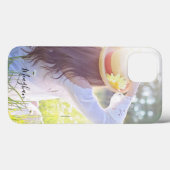 Elegantes Mit Monogramm Foto Case-Mate iPhone Hülle (Rückseite (Horizontal))