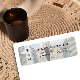 Elegantes Mit Monogramm Foto-Overlay