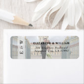 Elegantes Mit Monogramm Foto-Overlay (Insitu)