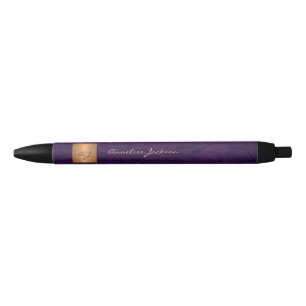 Elegantes mit Monogramm Goldnamensbüro Kugelschreiber