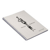 Elegantes Mode-Portfolio | Frühjahrskizze Notizblock (Rechte Seite)