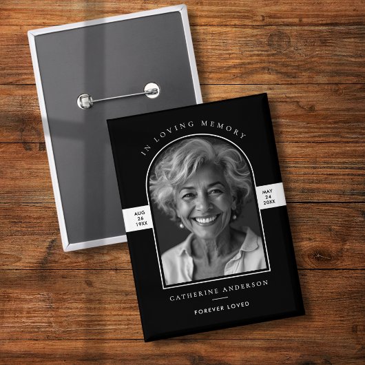 Elegantes Modern Lounge Gedächtnismuseum Foto Button