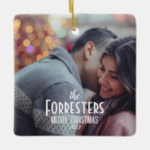 Elegantes Modern Minimal Weihnachtskuppel Foto