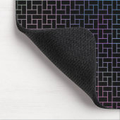 Elegantes modernes Abstraktes Basketmuster | Mousepad (Ecke)