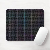 Elegantes modernes Abstraktes Basketmuster | Mousepad (Mit Mouse)