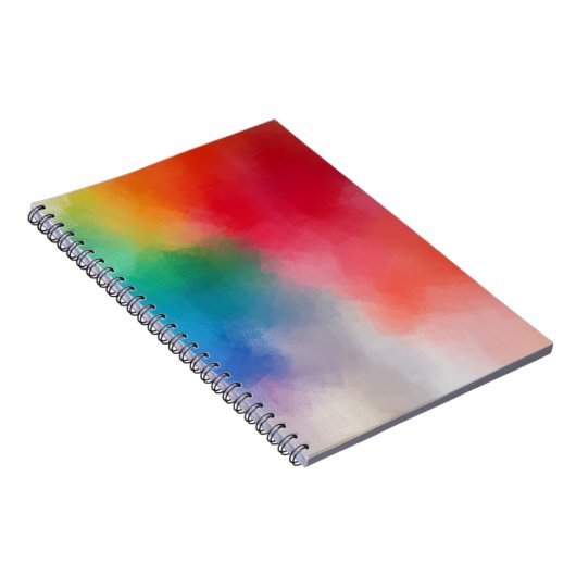 Elegantes, modernes Abstraktes Blankenvorlage Notizblock (Rechte Seite)