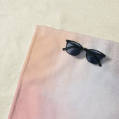 Elegantes, modernes Abstraktes Blankenvorlage Strandtuch (Beispiel)