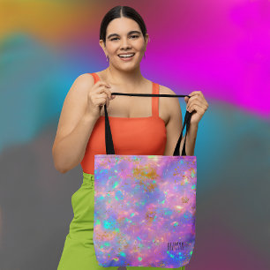 Elegantes modernes abstraktes Gold-Feueropal mit i Tasche