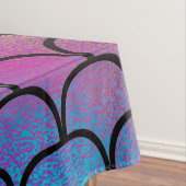 Elegantes modernes Abstraktes Regenbogenmuster | Tischdecke (Beispiel)