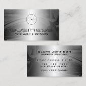 Elegantes modernes Automobil Visitenkarte (Vorne/Hinten)
