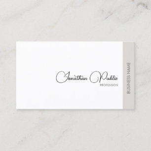 Elegantes, modernes, Beruflich angesagtes und einf Visitenkarte