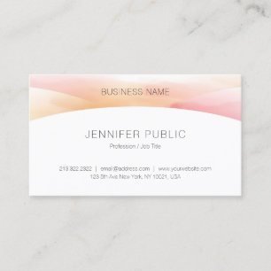 Elegantes, modernes Berufliches Design Visitenkarte