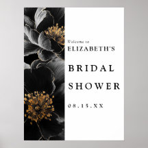 Elegantes modernes Brautparty Begrüßung