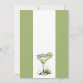 Elegantes modernes Brautparty Einladung (Rückseite)