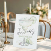 Elegantes modernes Brautparty Sockelschild