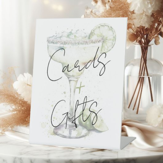 Elegantes modernes Brautparty Sockelschild