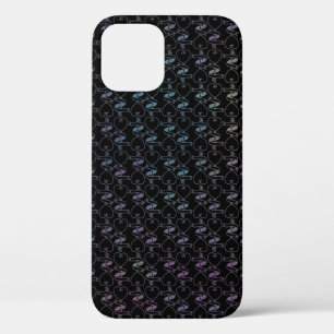 Elegantes modernes bunter Herzen und Schlüssel Mus Case-Mate iPhone Hülle