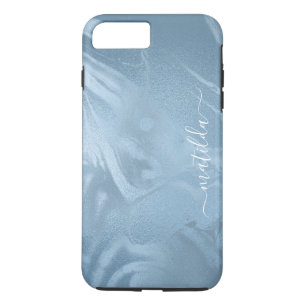 Elegantes, modernes Design aus Babyblau Case-Mate iPhone Hülle