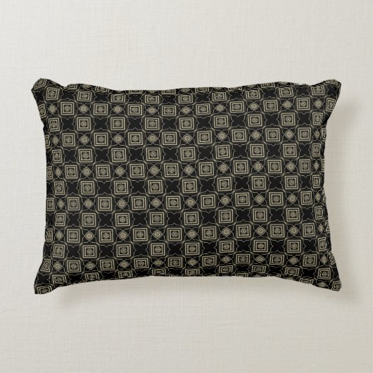 Elegantes modernes Design Dekokissen (Vorderseite)