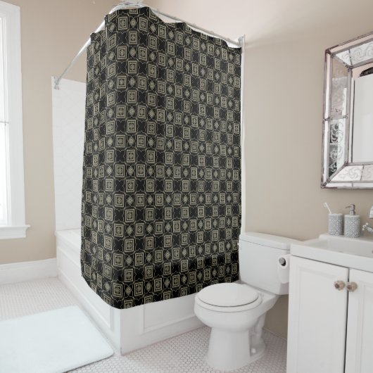 Elegantes modernes Design Duschvorhang (Beispiel)