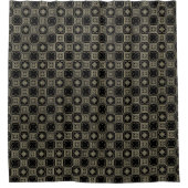 Elegantes modernes Design Duschvorhang (Vorderseite)