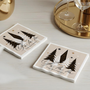 Elegantes modernes Design Fa La Evergreen Serviette