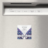 Elegantes modernes Design für Bow und Herz-Speckle Magnet (In Situ (Geschirrspüler))