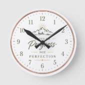 Elegantes modernes Design für maßgeschneiderte Uhr (Vorderseite)