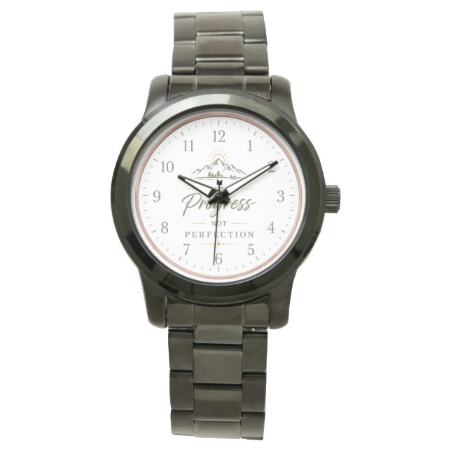Elegantes modernes Design für maßgeschneiderte Uhr (Vorderseite)