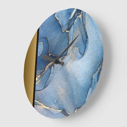 Elegantes, modernes Design Große Wanduhr (Winkel)