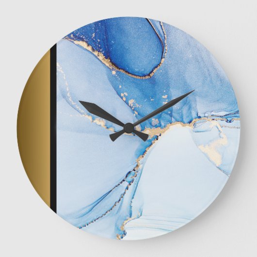 Elegantes, modernes Design Große Wanduhr (Vorderseite)