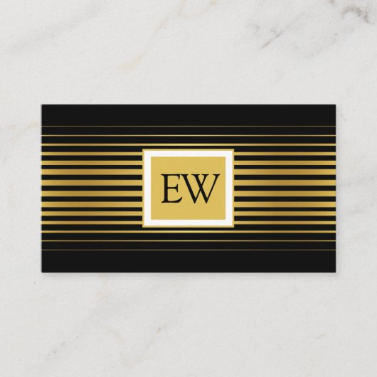 Elegantes modernes Design Minimalistisch verbliche Visitenkarte (Vorderseite)