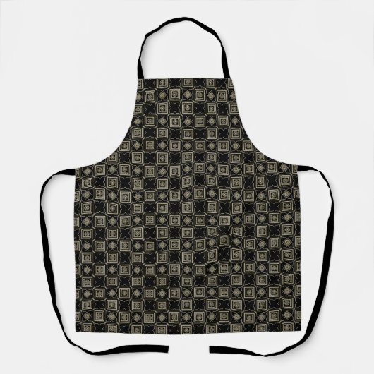Elegantes modernes Design Schürze (Vorderseite)