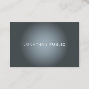 Elegantes modernes Design trendig professionell sc Visitenkarte