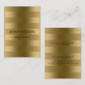 Elegantes, modernes Design Visitenkarte (Vorne/Hinten)
