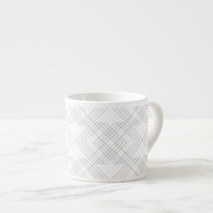 Elegantes, modernes, einfaches, cool chic grafisch espressotasse