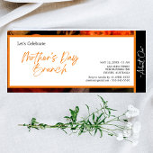 Elegantes modernes, einzigartiges Brunch Einladung