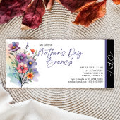 Elegantes modernes, einzigartiges Brunch für die M Einladung