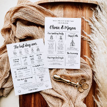 Elegantes modernes, einzigartiges Infografik-Hochz