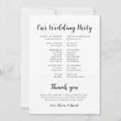 Elegantes, modernes, einzigartiges Programm für Ho (Rückseite)