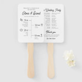 Elegantes, modernes, einzigartiges Programm für Ho Fächer (Vorne und Hinten)