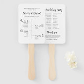 Elegantes, modernes, einzigartiges Programm für Ho Fächer (Vorne und Hinten)