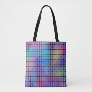 Elegantes, modernes, farbenfroh gestaltetes Fliese Tasche