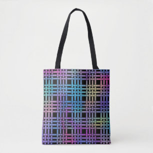 Elegantes, modernes, farbenfrohes Muster  Tasche